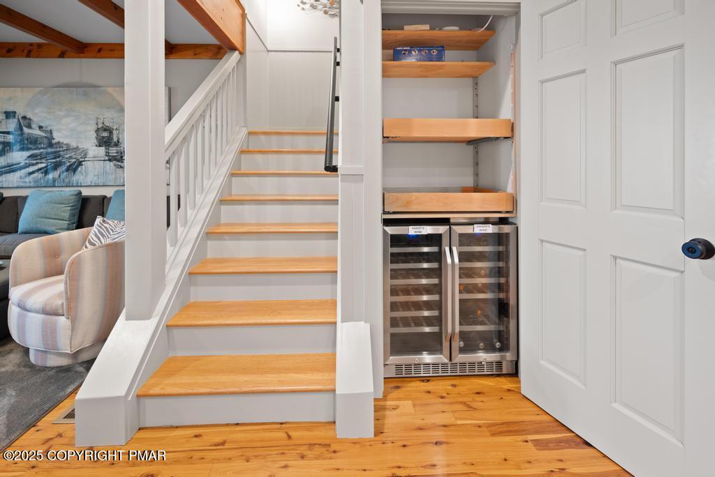 106 Waygood Way Pocono Pines, PA 18350 - Photo 22 of 66 a view of entryway and hall with wooden floor
