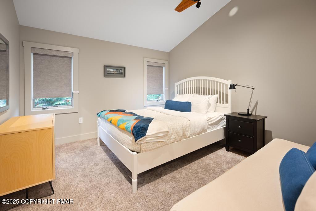 106 Waygood Way Pocono Pines, PA 18350 - Photo 37 of 66 a bedroom with a bed and a window