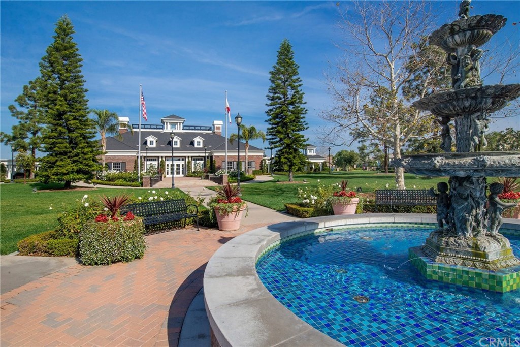 15205 Fairfax Way Tustin, CA 92782 - Photo 25 of 28 a view of a garden with plants and large trees