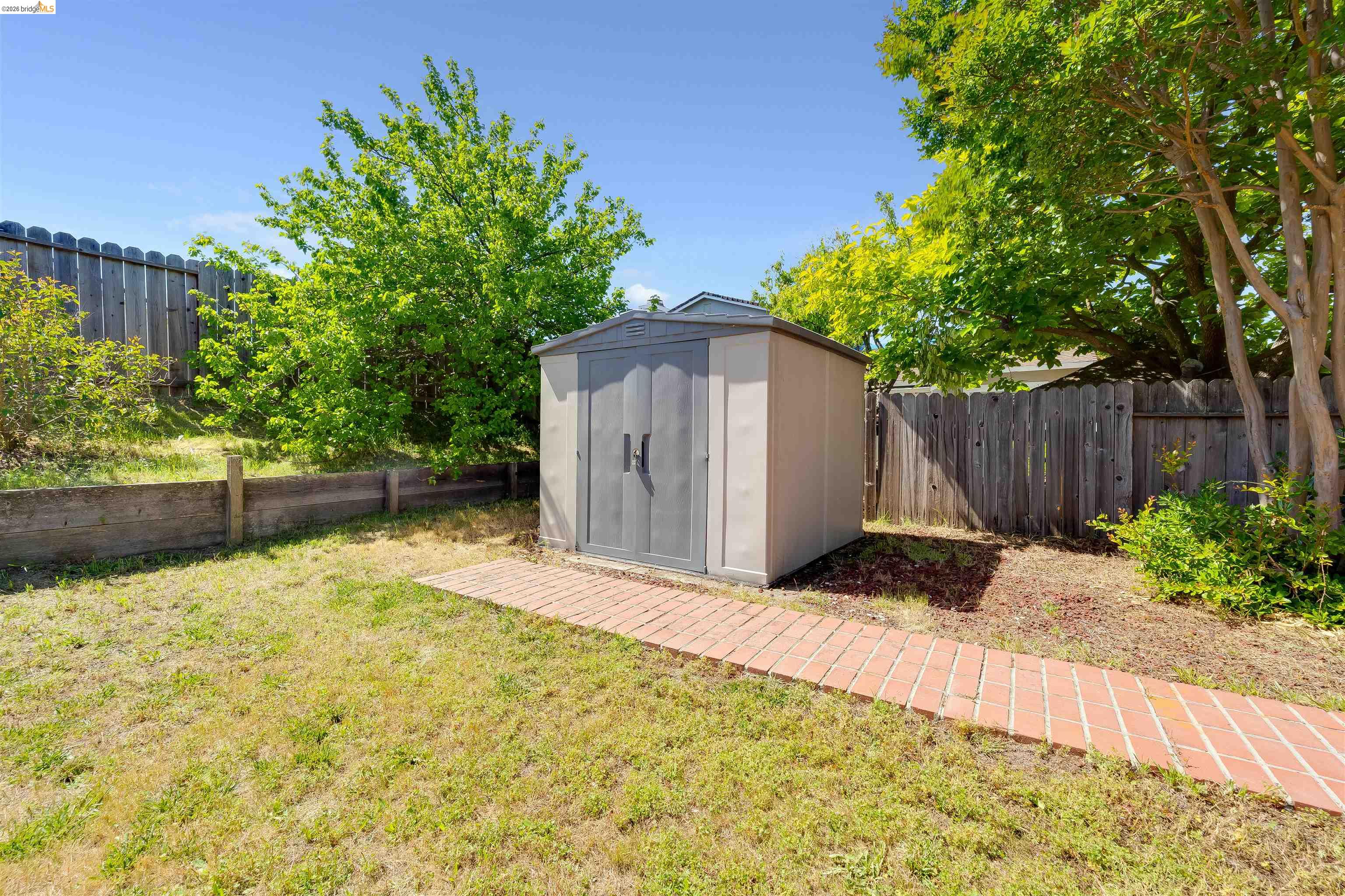 2142 Redwood Road Hercules, CA 94547 - Photo 35 of 37 View of shed featuring a fenced backyard