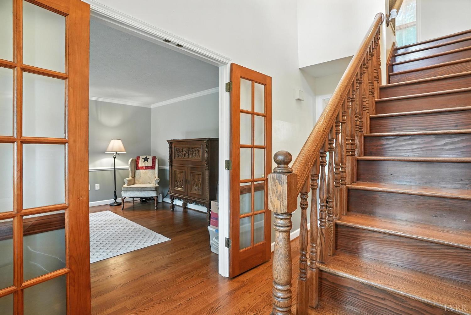 69 Gough Road Rustburg, VA 24588 - Photo 15 of 61 a view of entryway and hall with wooden floor