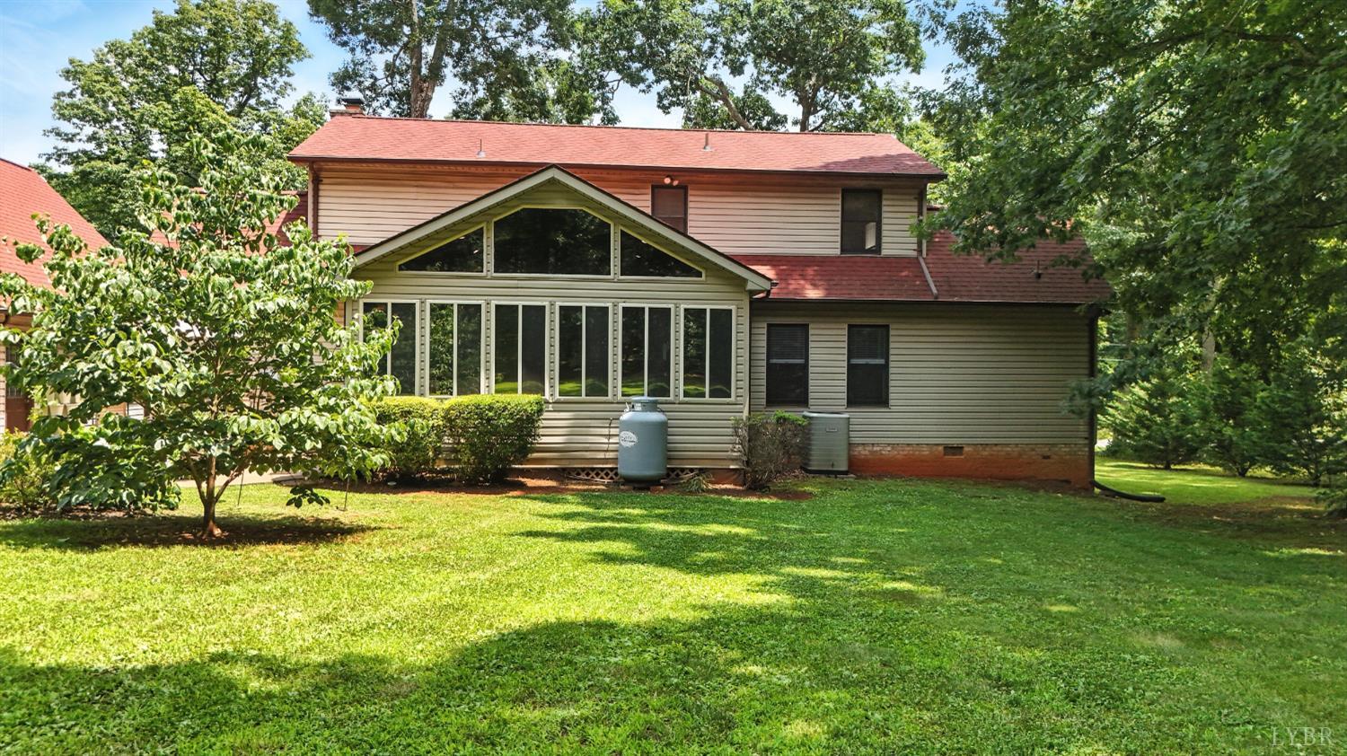 69 Gough Road Rustburg, VA 24588 - Photo 51 of 61 a view of a house with a yard
