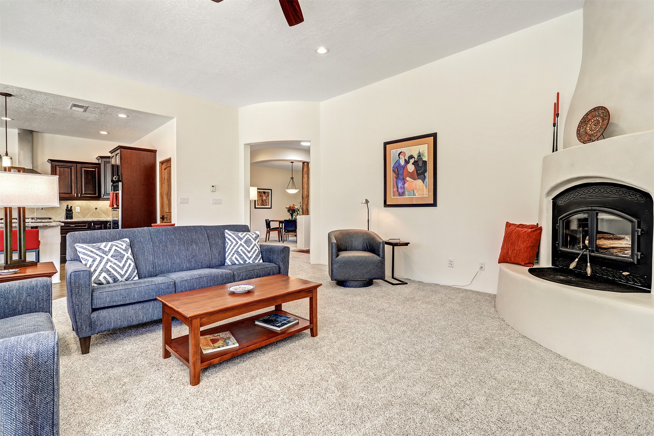 130 East Chili Line Road Santa Fe, NM 87508 - Photo 5 of 31 Living Room