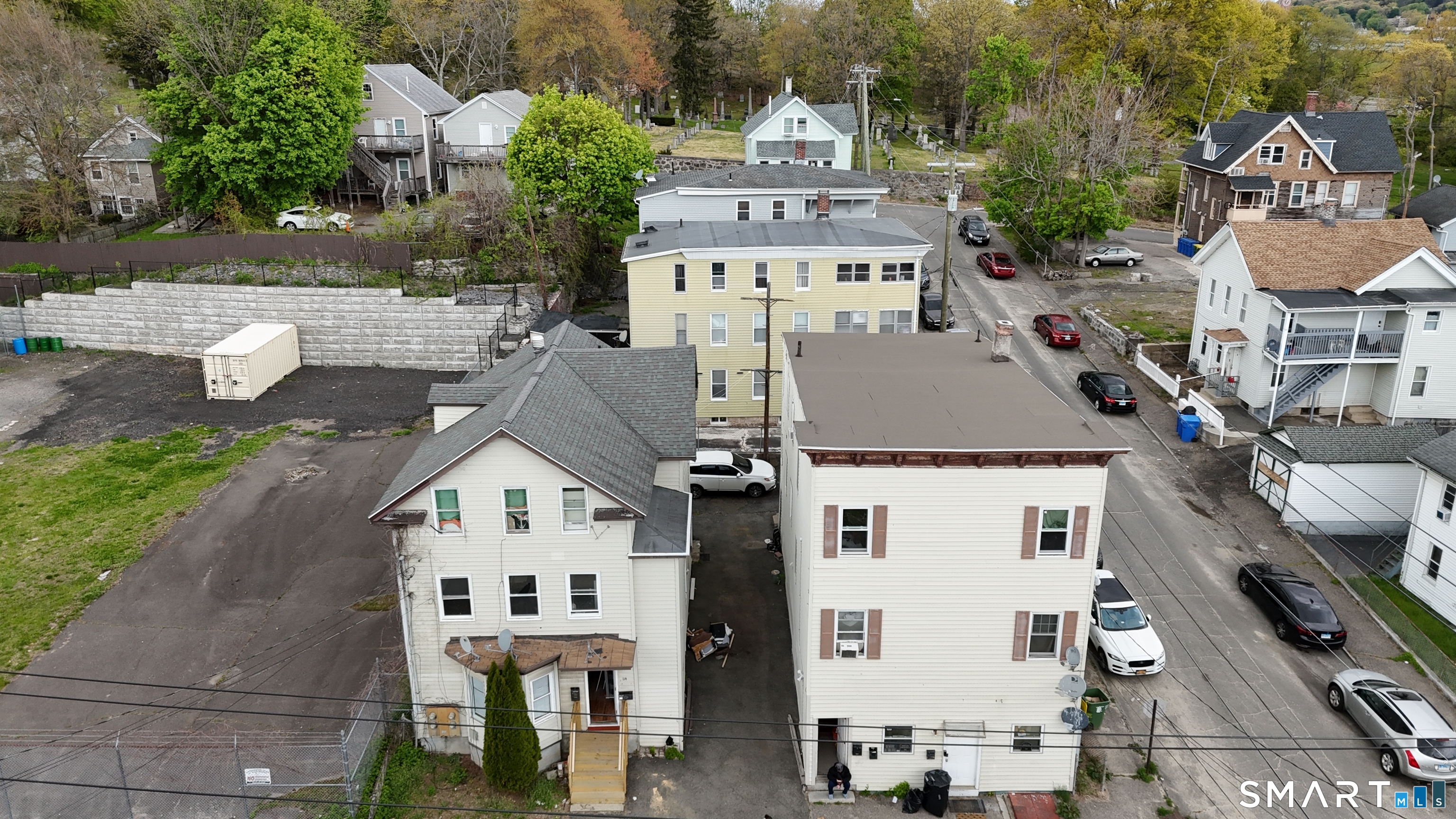 38 Green Street Waterbury, CT 06708 - Photo 11 of 17 a aerial view of a house with outdoor space