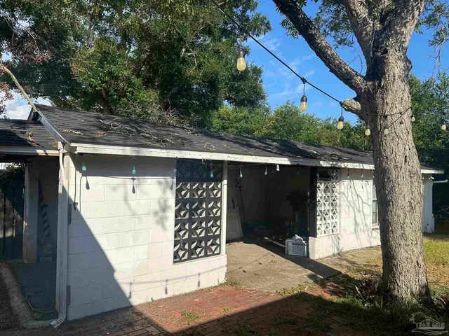 a view of outdoor space and street view