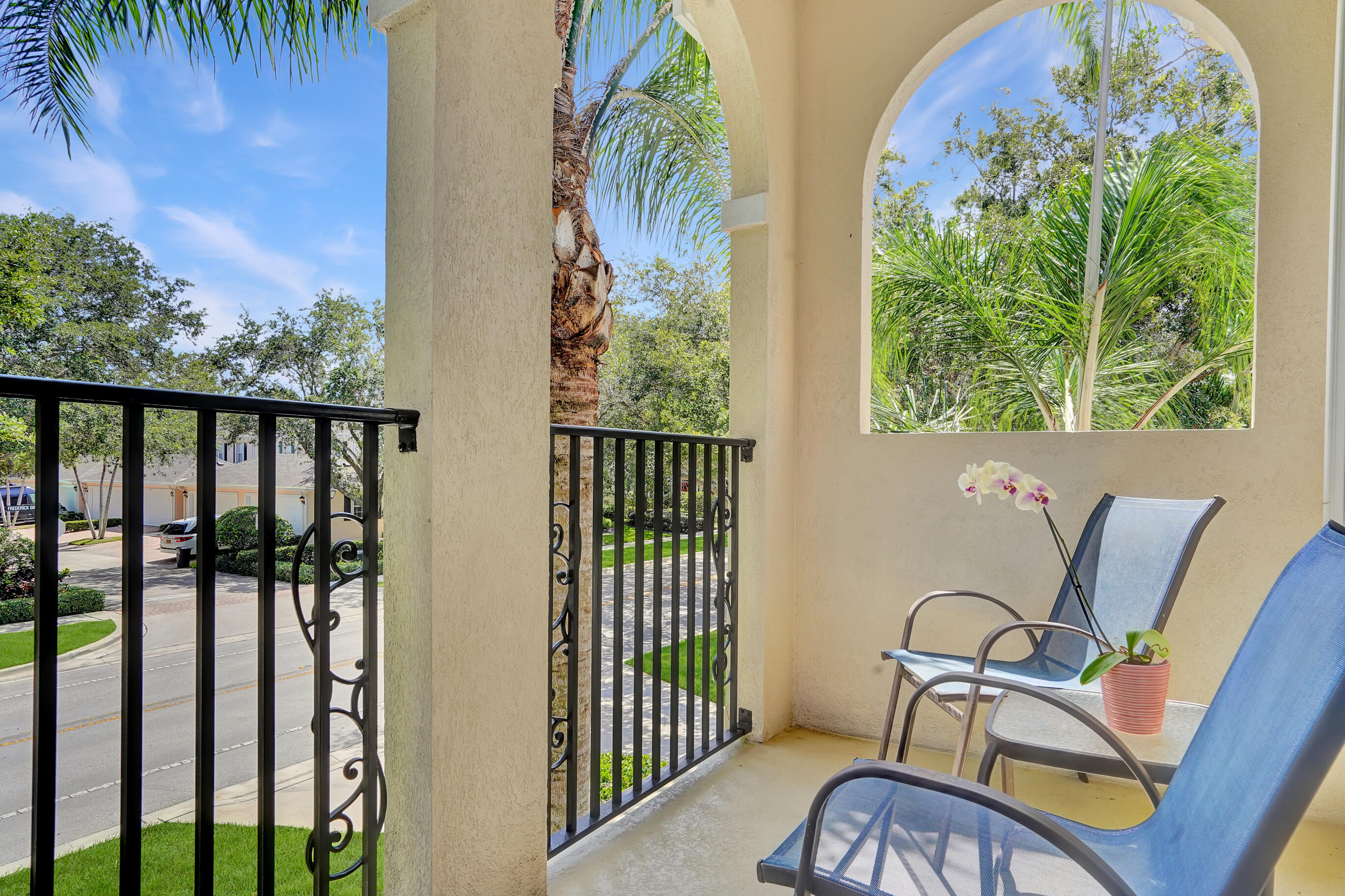 1687 Frederick Small Road Jupiter, FL 33458 - Photo 17 of 27 a view of a chairs and table in a balcony