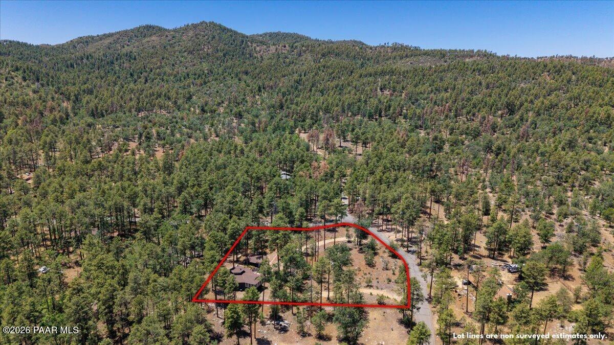 5979 Dearing Road Prescott, AZ 86305 - Photo 40 of 41 40-Aerial View E