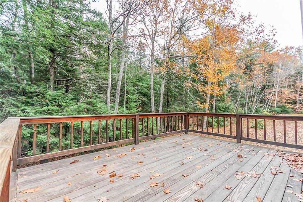 189 Biscay Road Damariscotta, ME 04543 - Photo 30 of 35 View off deck of private backyard