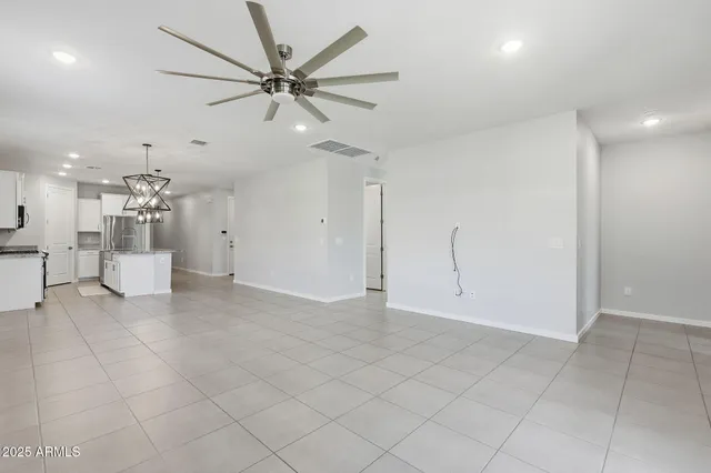 a view of a livingroom with a furniture
