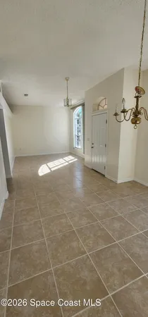 a view of empty room