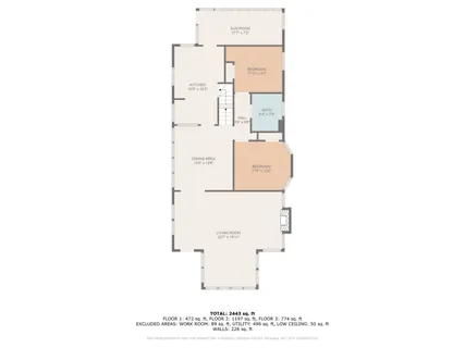 a picture of a floor plan