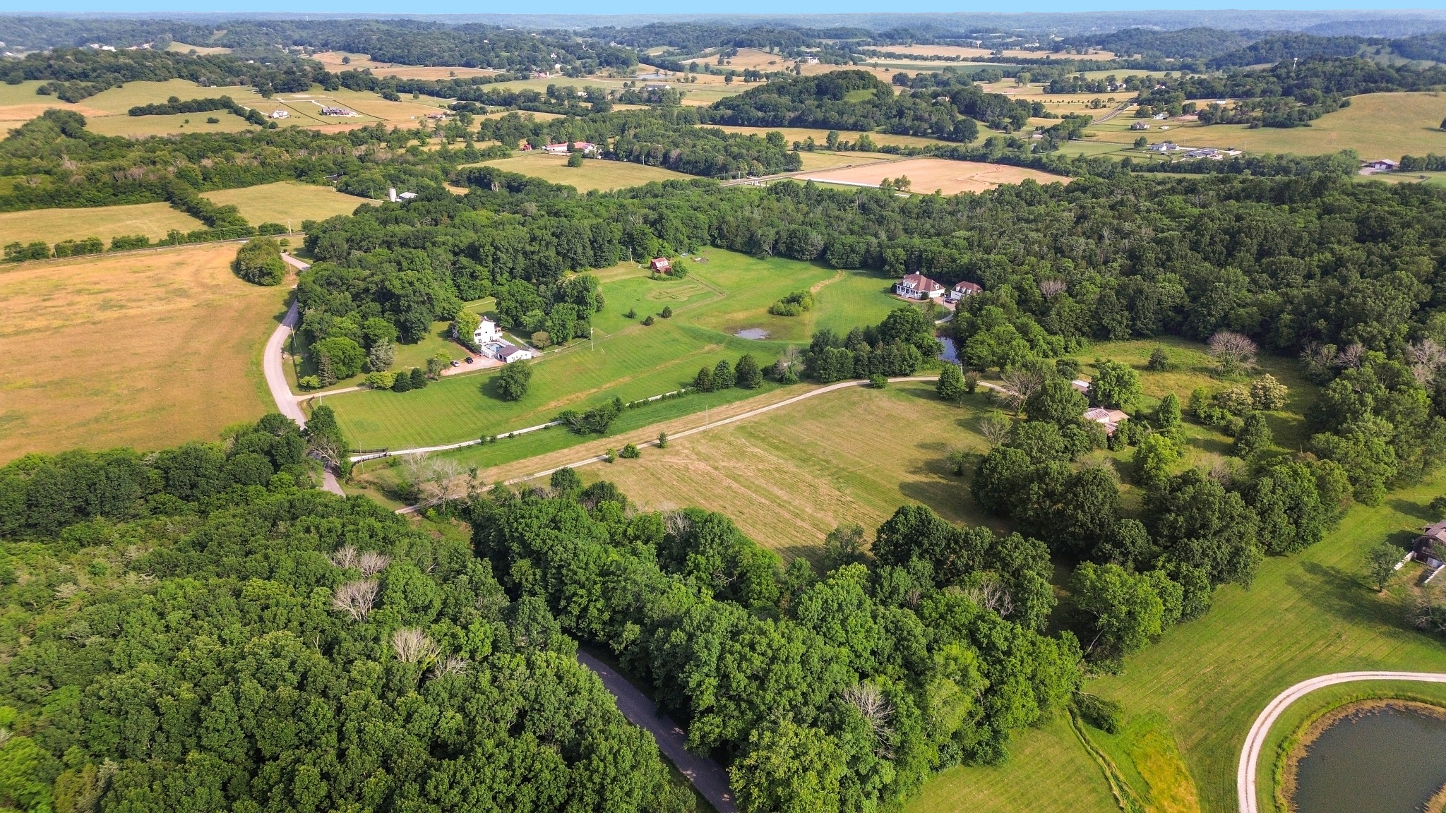 1896 West Harpeth Road Franklin, TN 37064 - Photo 9 of 24 an aerial view of residential houses with outdoor space