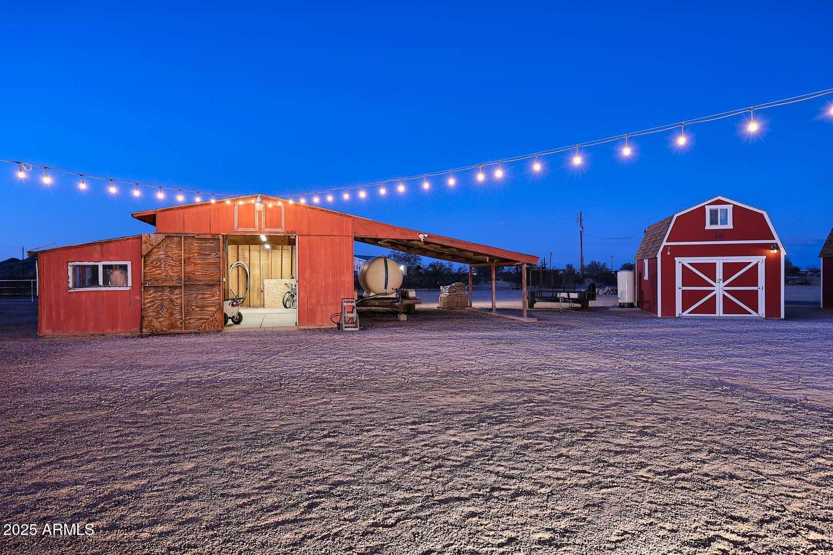 54160 West Barnes Road Maricopa, AZ 85139 - Photo 32 of 37 Barn-Storage Sheds