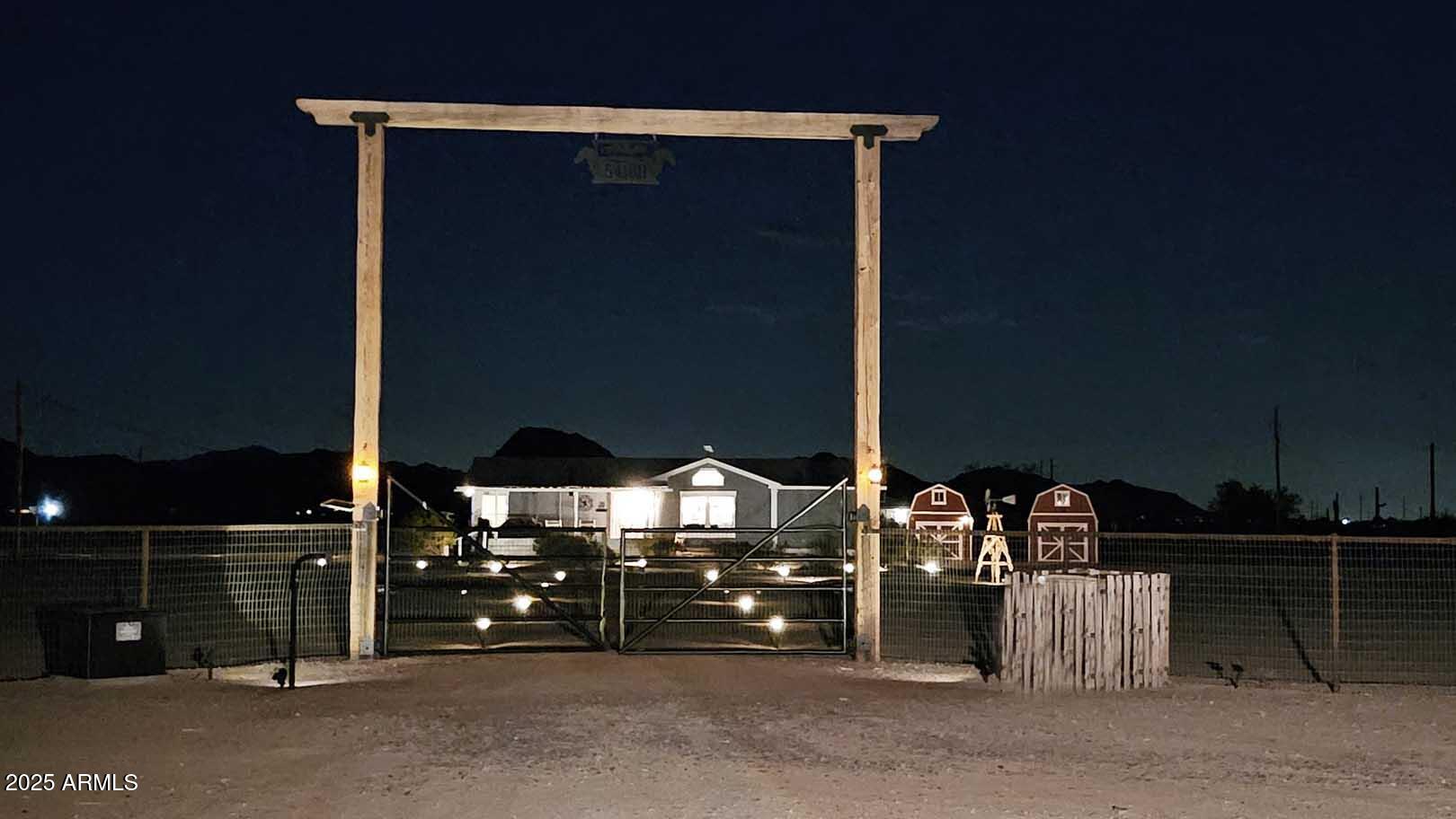 Night-Front Gate