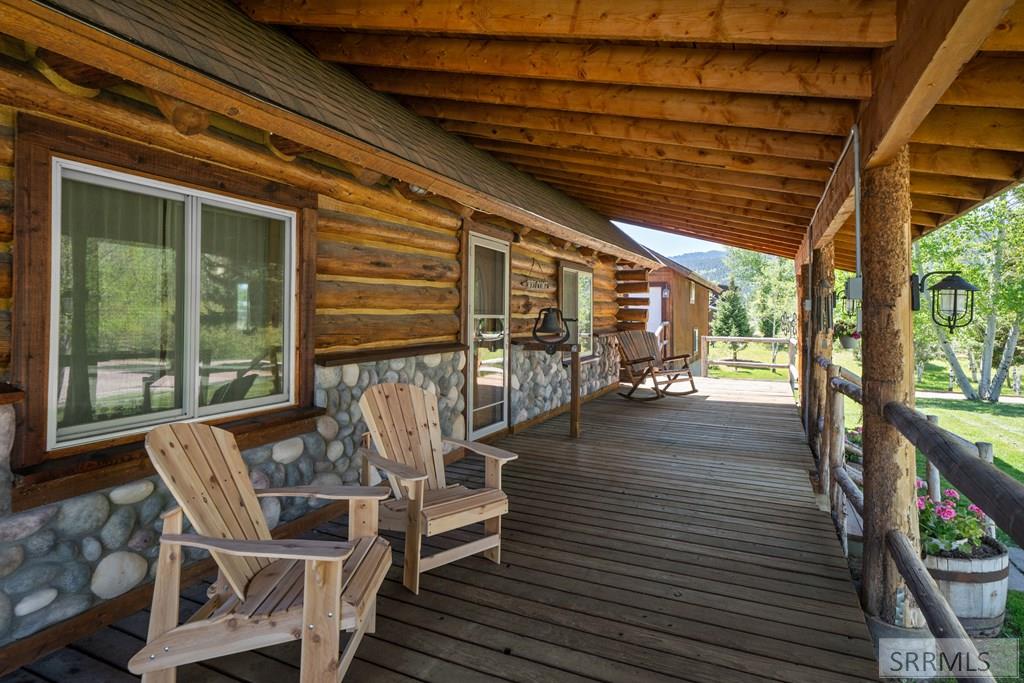 102 Valley Drive Irwin, ID 83428 - Photo 2 of 34 Covered Porch!