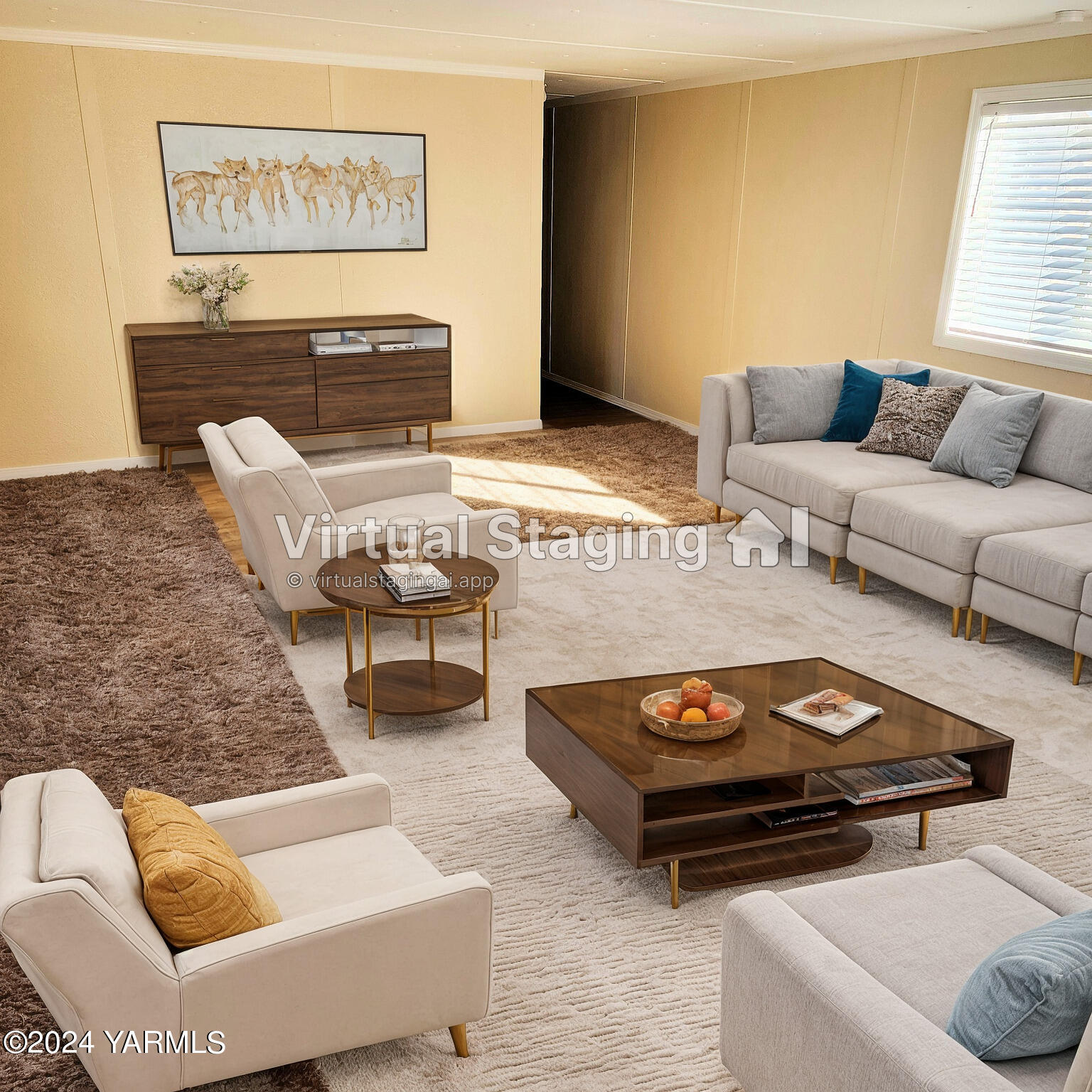 181 Schut Road, Unit 34 Moxee, WA 98936 - Photo 8 of 18 a living room with furniture and a couch