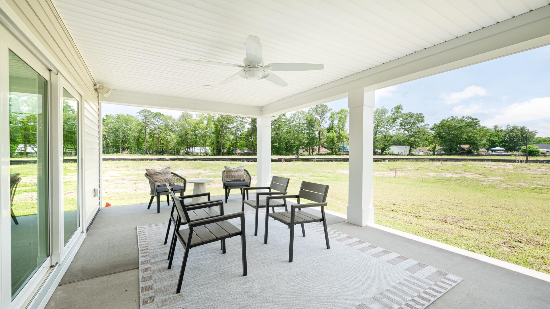 455 Cadbury Loop Summerville, SC 29486 - Photo 4 of 38 Rear Covered Porch
