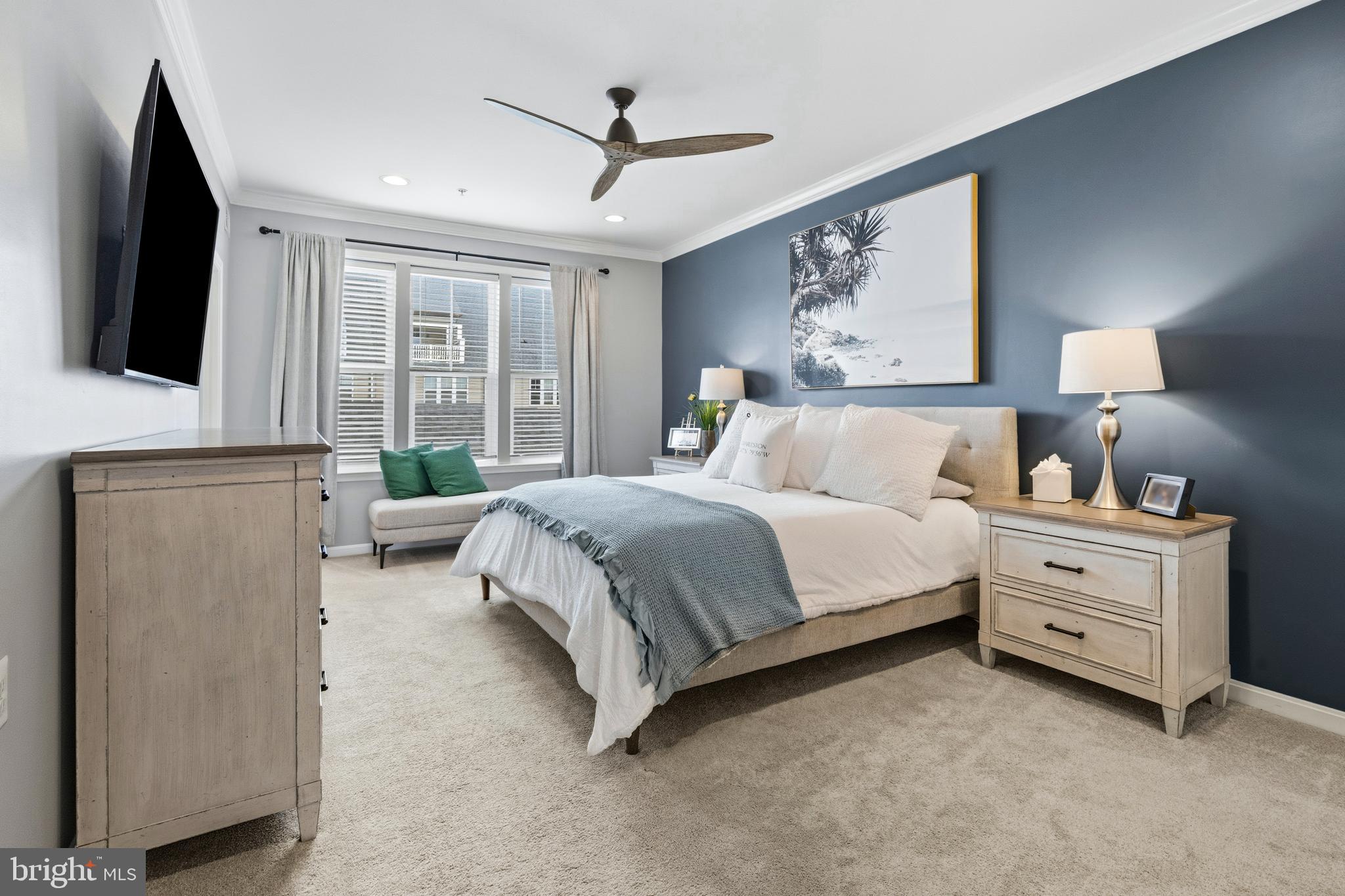 605 Blandwood Road Frederick, MD 21701 - Photo 19 of 72 Primary suite with floor to ceiling windows.