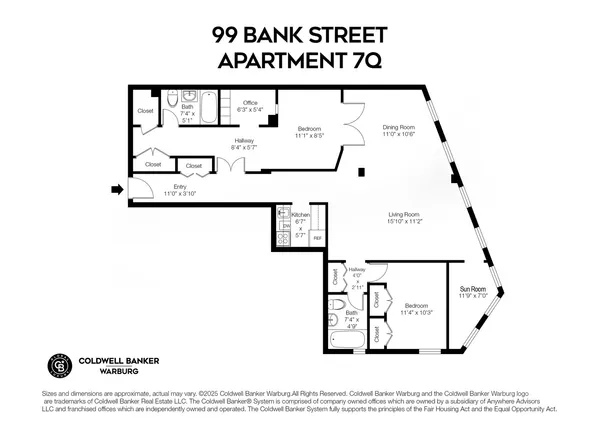 $12,995 | 99 Bank Street, Unit 7Q | West Village