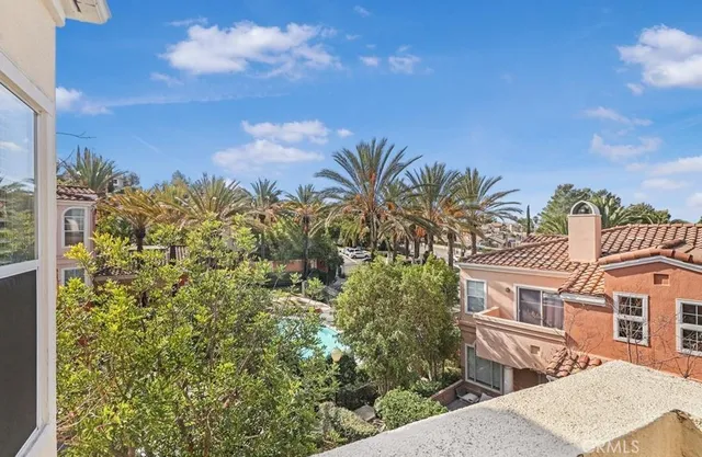 a view of a city with tall buildings