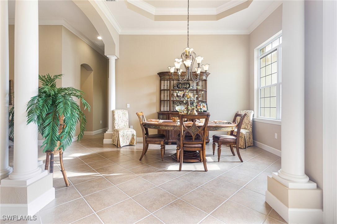 11208 Lithgow Lane Fort Myers, FL 33913 - Photo 3 of 49 a view of a dining room with furniture window and outside view
