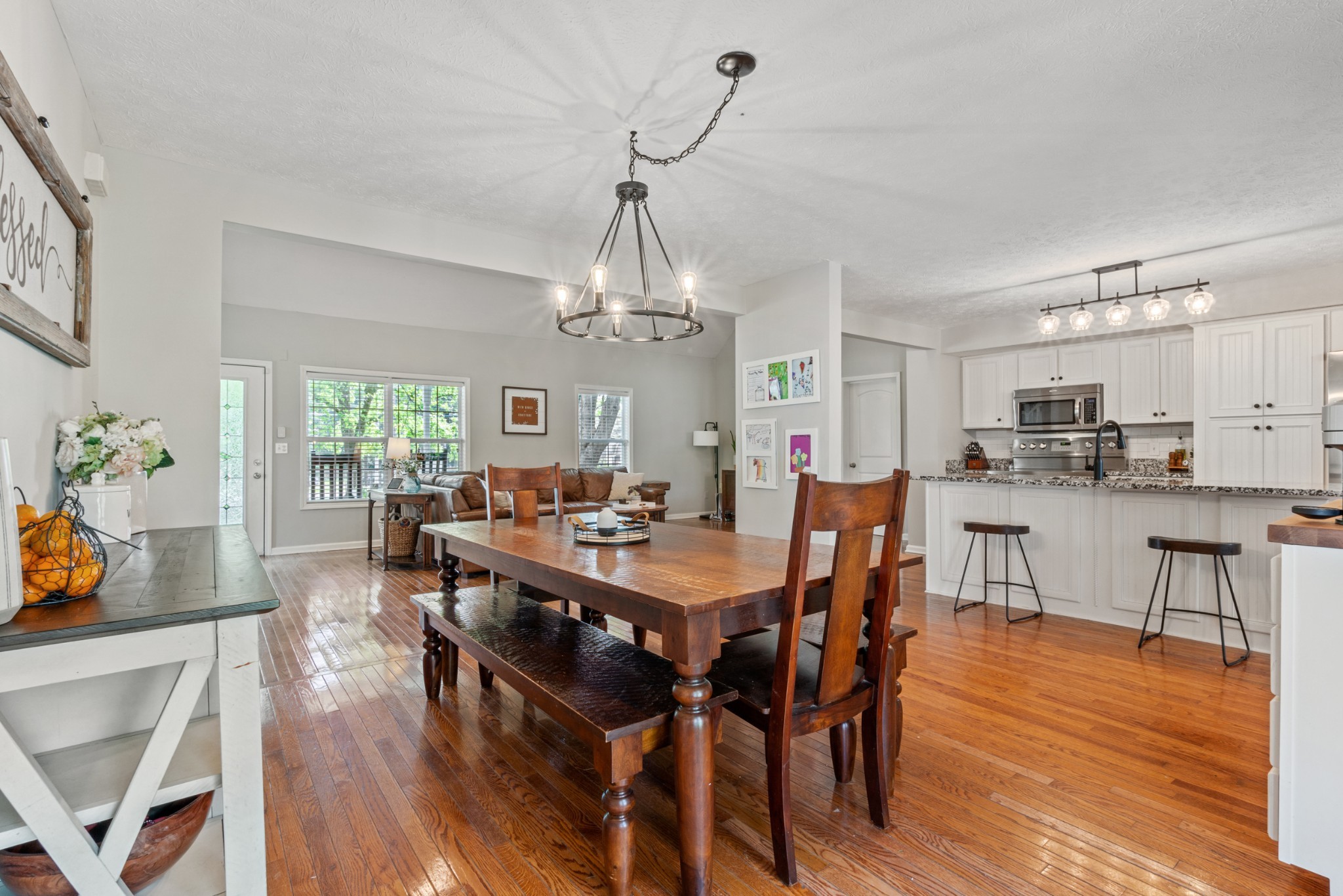 105 South Palmers Chapel Road White House, TN 37188 - Photo 17 of 42 Dining room opens to living room and kitchen