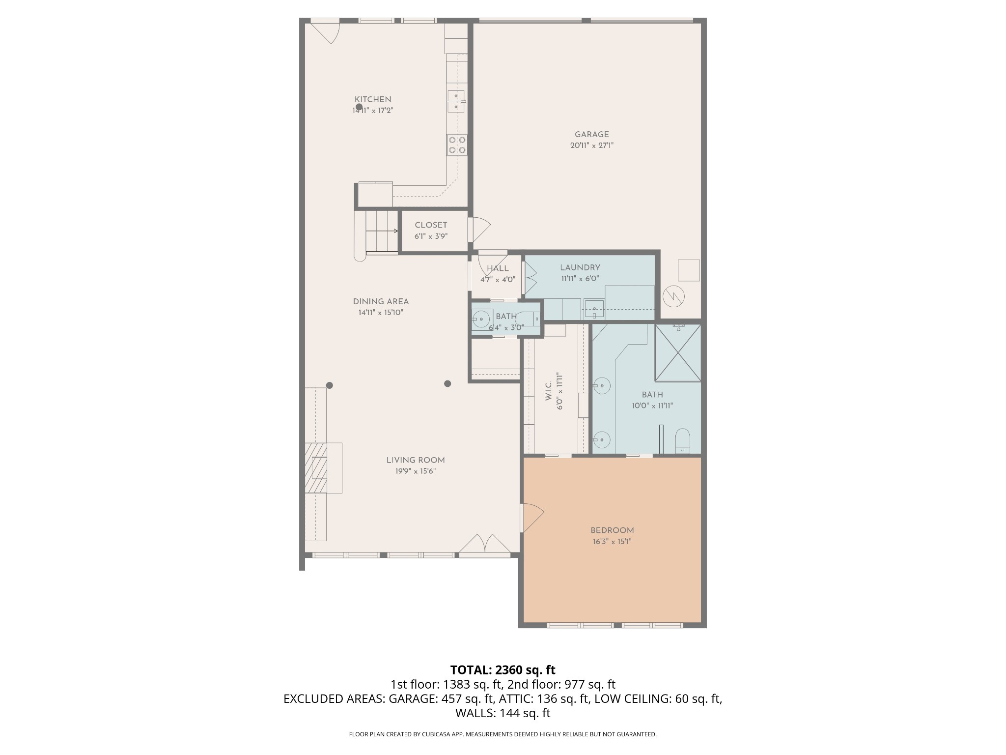 102 Champions Drive Springfield, TN 37172 - Photo 4 of 5 a picture of a floor plan