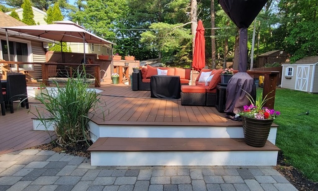 22 Ledgewood Road Wakefield, MA 01880 - Photo 30 of 34 a view of a chairs and table in the patio
