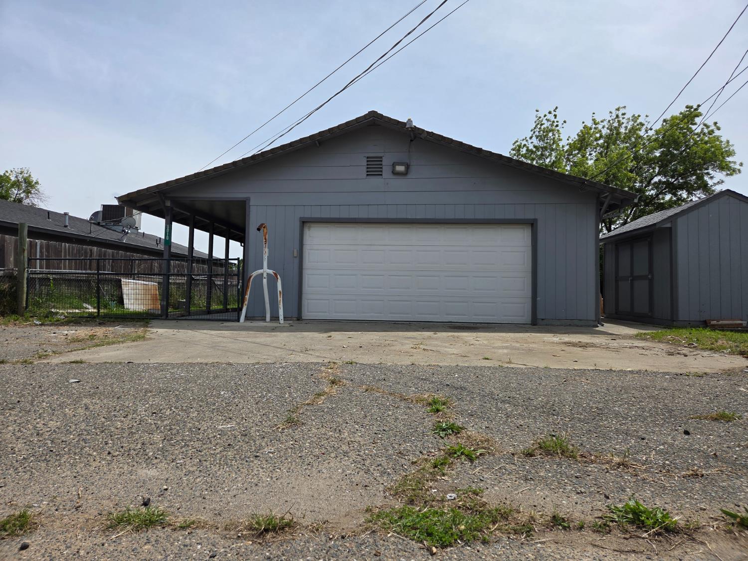 a house with a yard