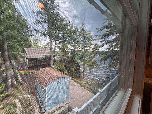 320 Redcedar Lane Sidney, ME 04330 - Photo 23 of 59 view from loft