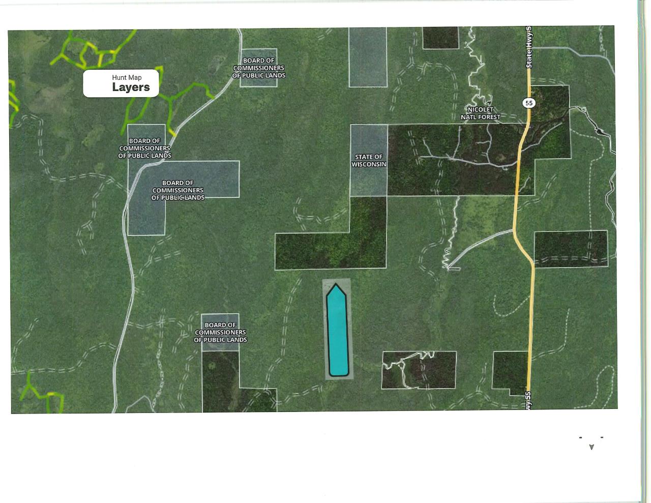 Off Holford Road, Unit 120 ACRES Long Lake, WI 54542 - Photo 2 of 5 Gallery Image 2