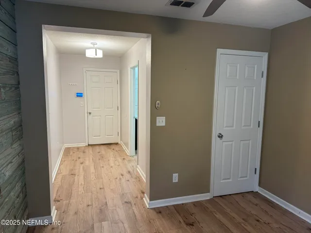 a view of water heater room
