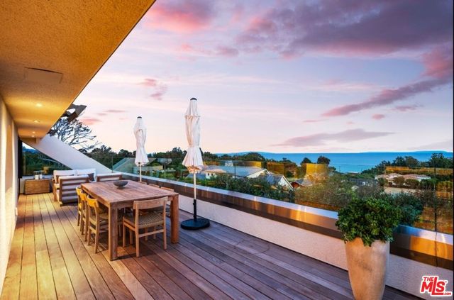 a view of outdoor space with seating space