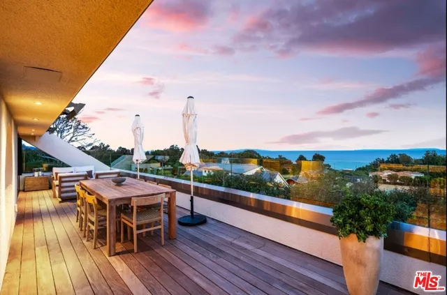 a view of outdoor space with seating space