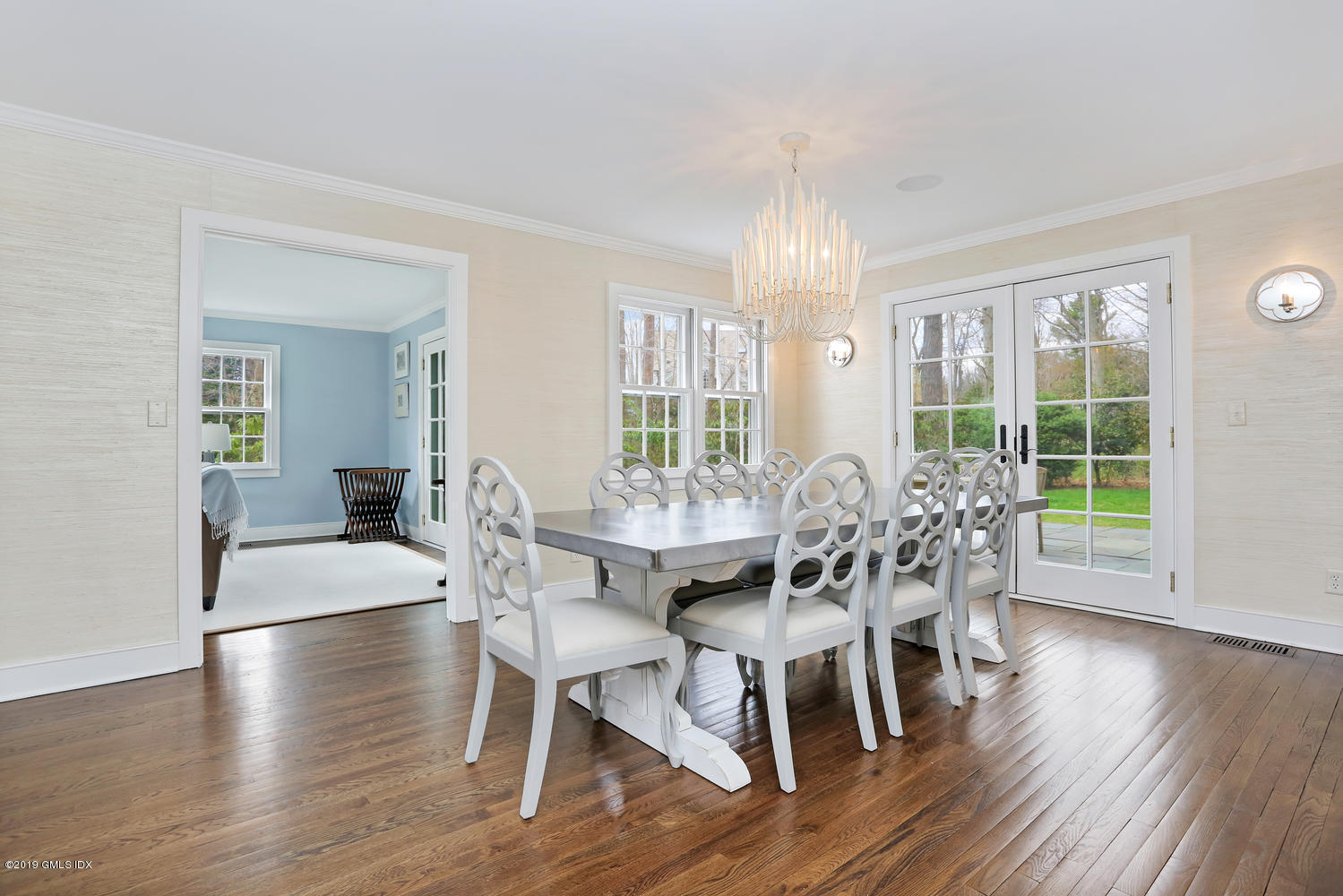 58 Indian Head Road Riverside, CT 06878 - Photo 6 of 33 a view of a dining room with furniture window and wooden floor