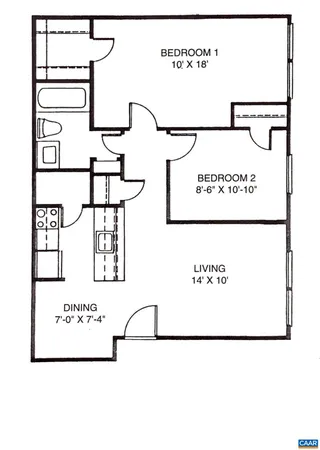 $1,425 | 1220 Smith Street, Charlottesville, VA 22901