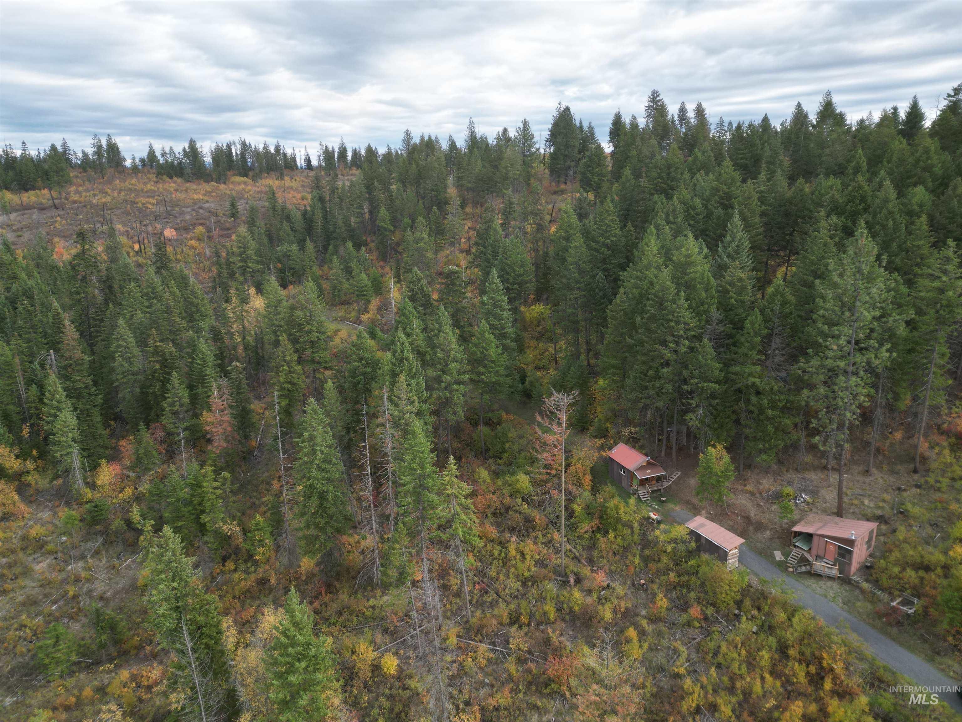 905 Hidden Valley Lane Weippe, ID 83553 - Photo 13 of 30 Aerial overview of property's location
