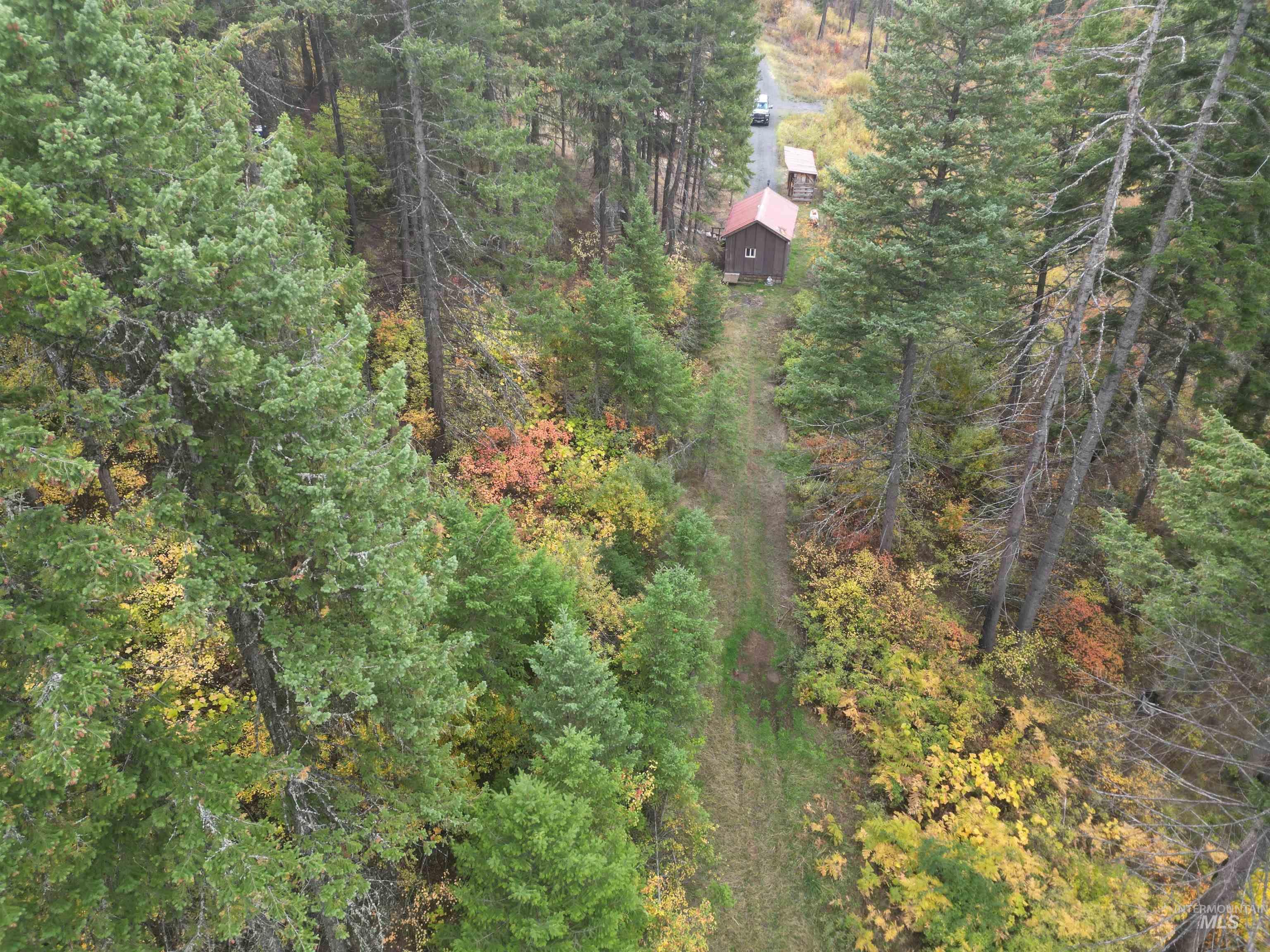 905 Hidden Valley Lane Weippe, ID 83553 - Photo 16 of 30 Aerial overview of property's location featuring a heavily wooded area