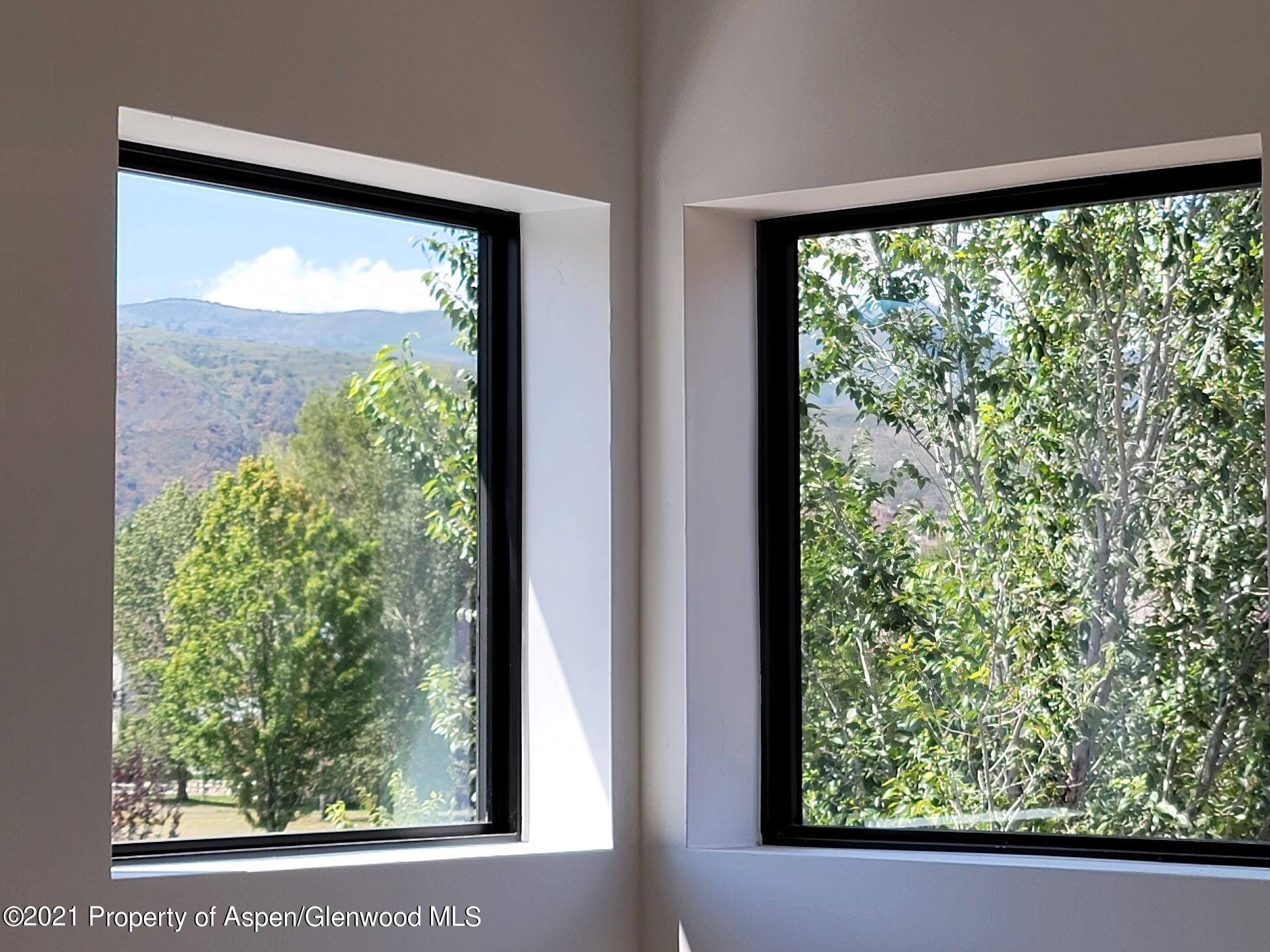 132 Valley Court Basalt, CO 81621 - Photo 36 of 38 a view of a garden from a window