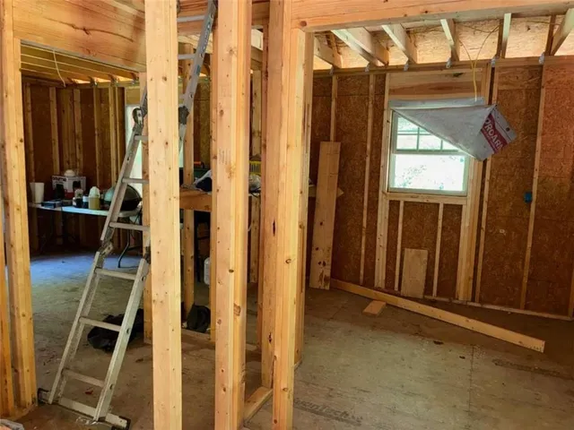 a view of a door front of a house