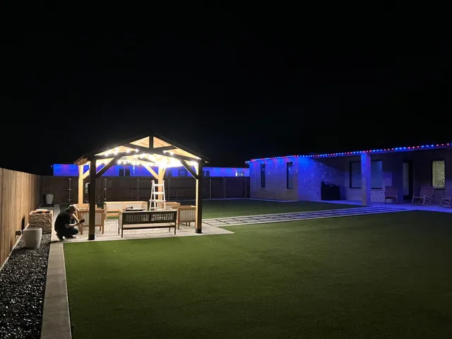 swimming pool view with a outdoor space