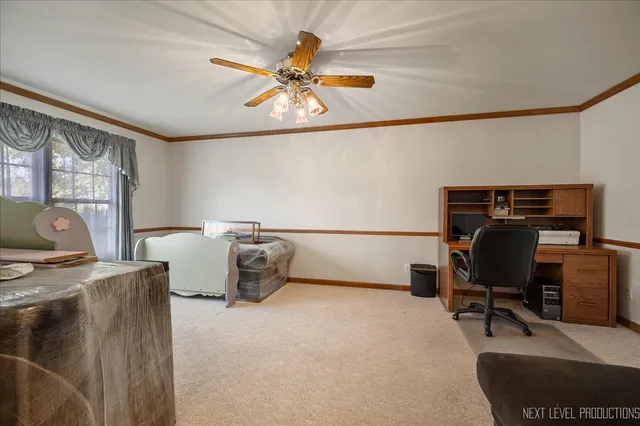 a view of workspace with a window