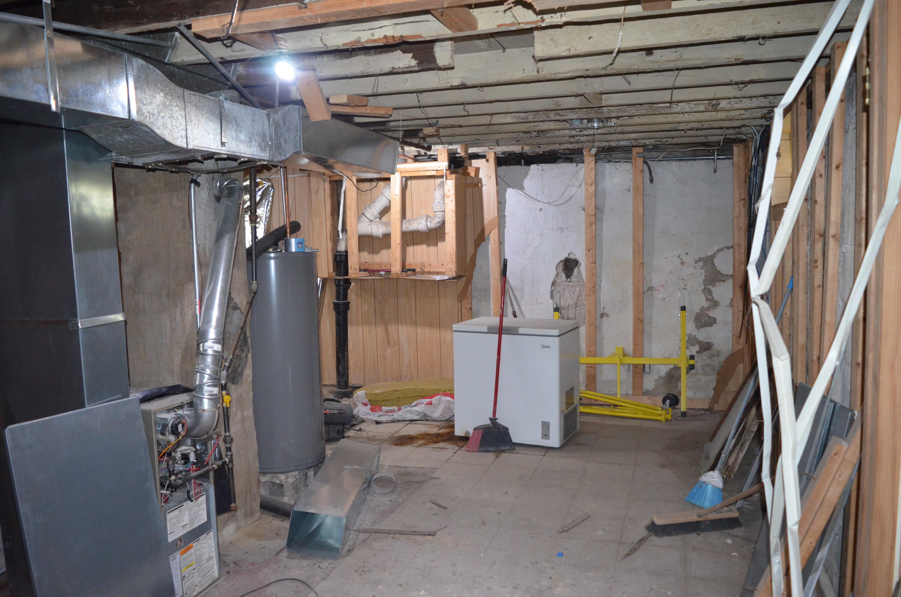 1548 Taney Street Gary, IN 46404 - Photo 6 of 8 a view of water heater room