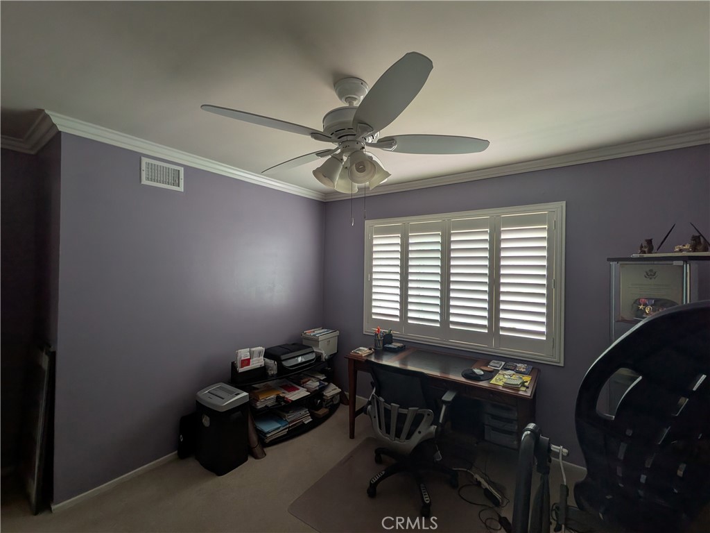 15739 Lone Ridge Place La Mirada, CA 90638 - Photo 19 of 39 a bedroom with furniture and windows
