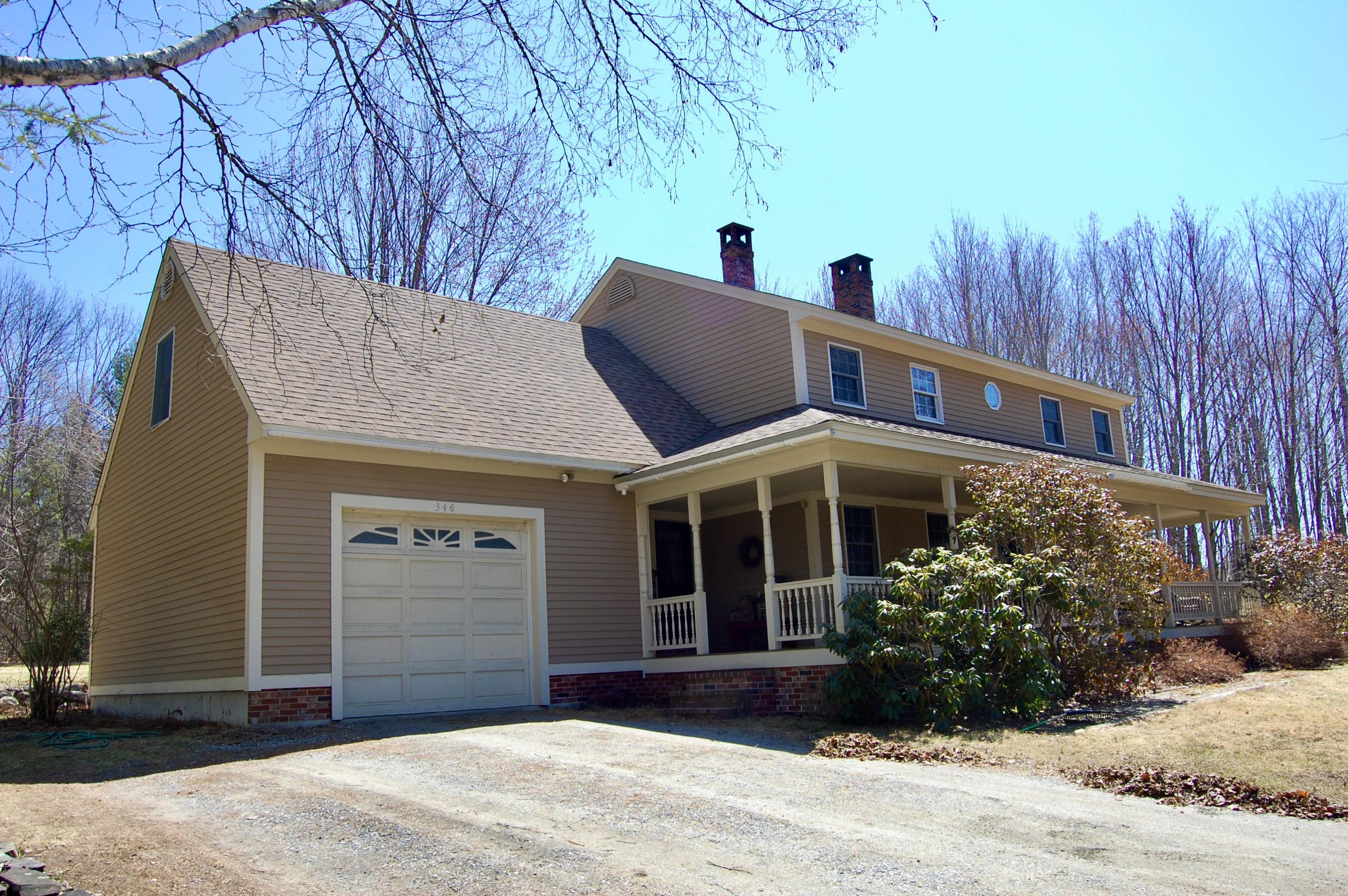 346 Cape Cod Hill Road New Sharon, ME 04955 - Photo 6 of 67 Front Angle
