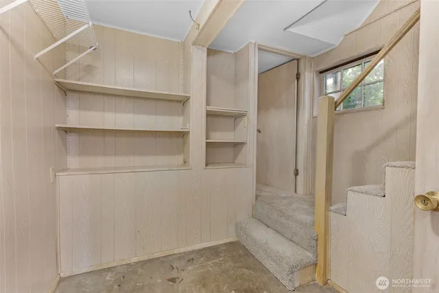 a view of empty room