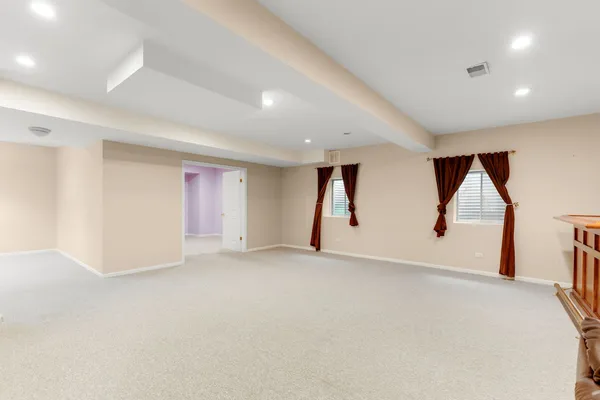 a view of empty room