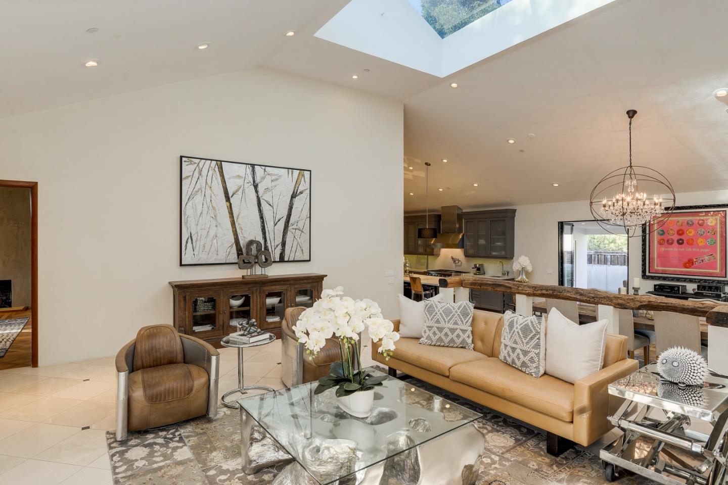 14480 Oak Place Saratoga, CA 95070 - Photo 1 of 45 a living room with furniture and a chandelier