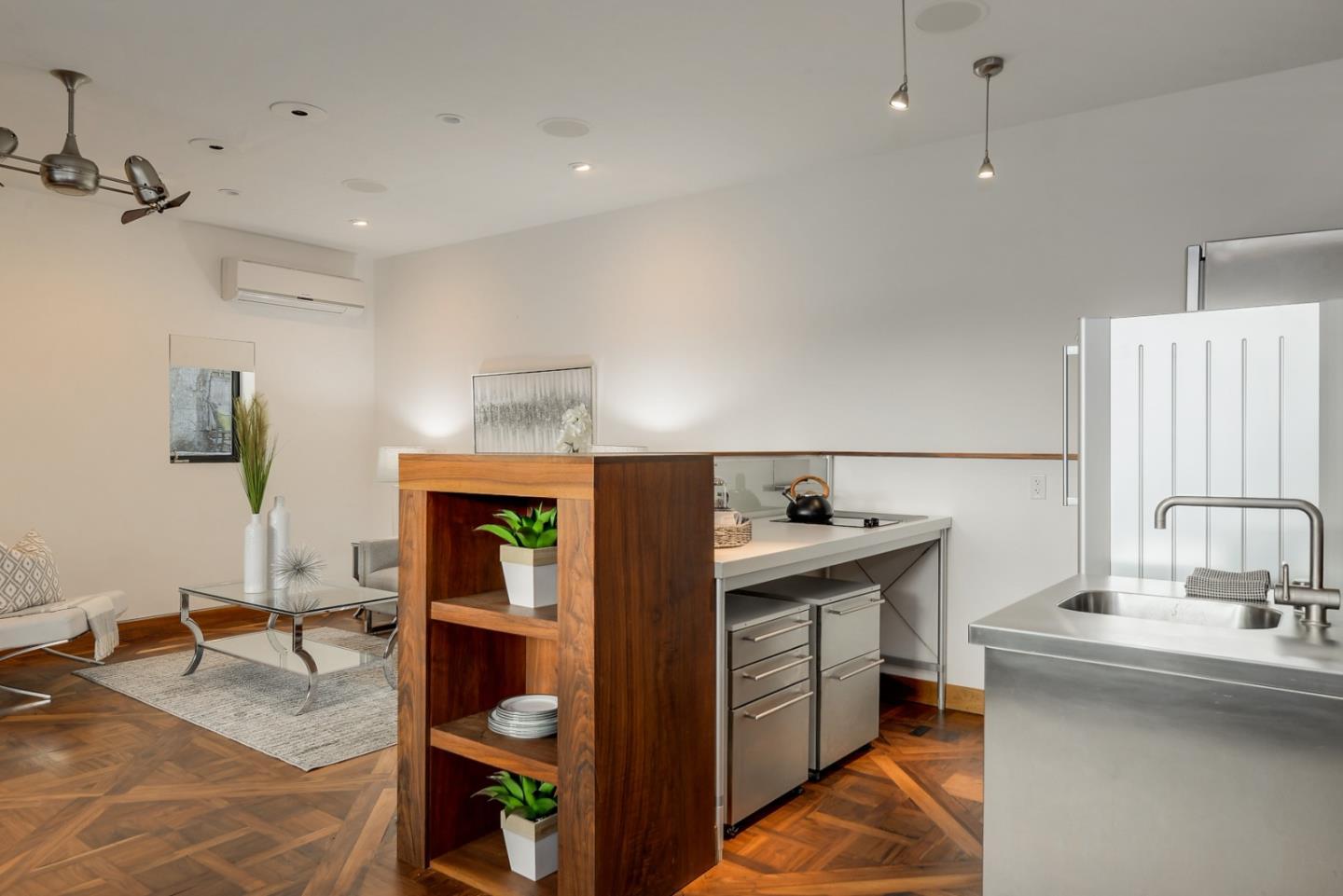 14480 Oak Place Saratoga, CA 95070 - Photo 31 of 45 a kitchen that has a sink and a stove in it