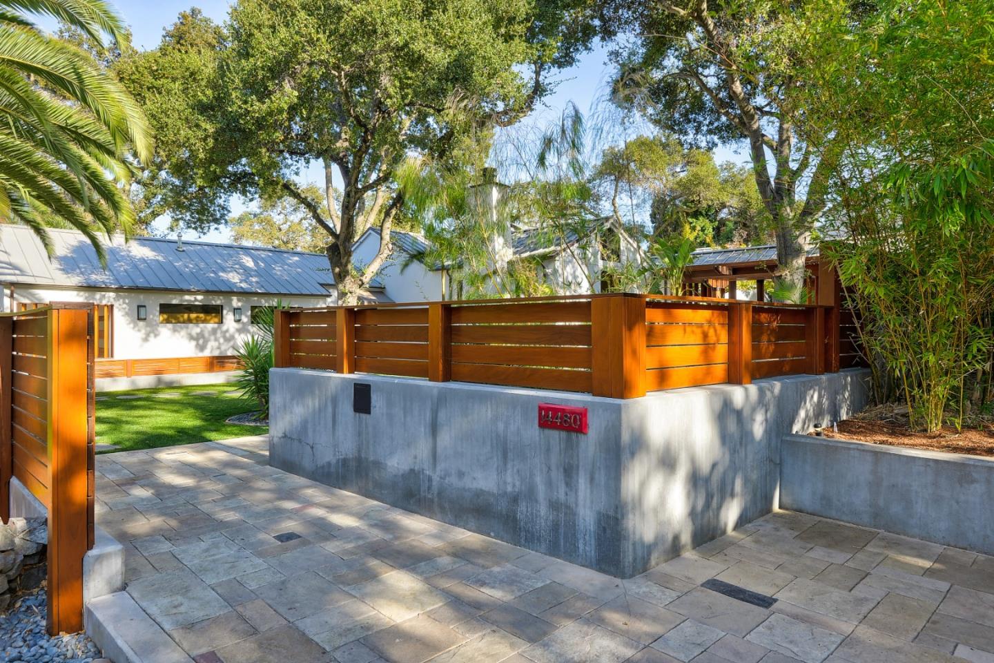 14480 Oak Place Saratoga, CA 95070 - Photo 38 of 45 a view of a back yard